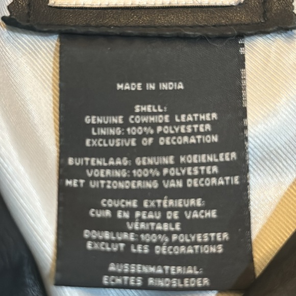 Genuine Heavy Harley Davidson leather Jacket women’s Size L - Picture 6 of 16